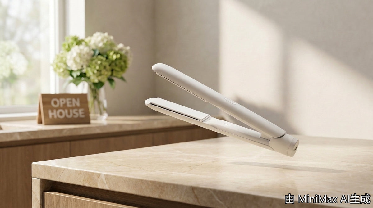 Z7 cordless straightener for open house staging