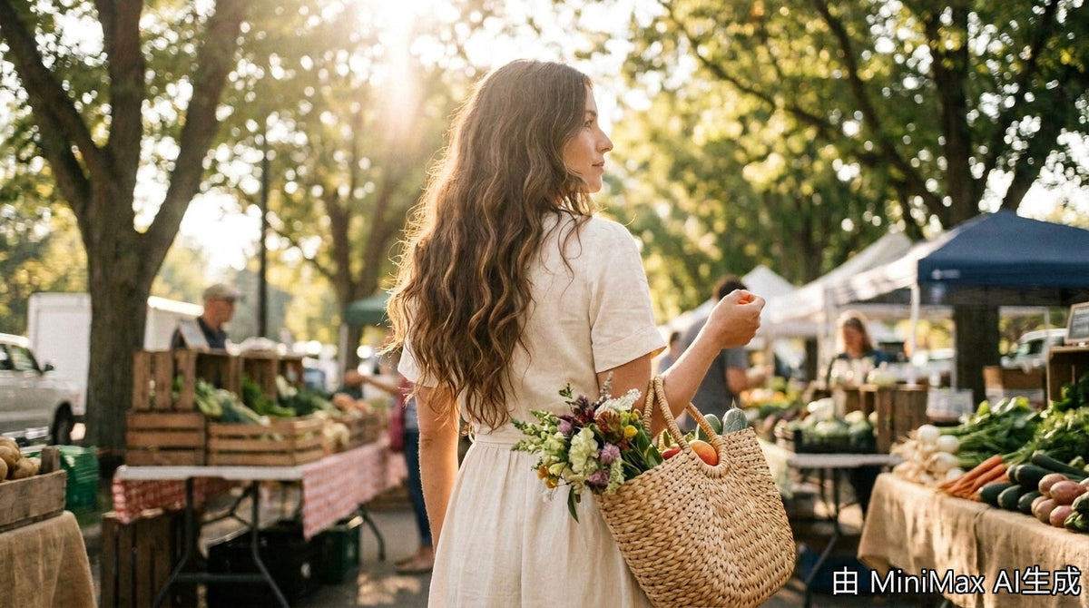 Boho crimped hair outdoor weekend styling guide