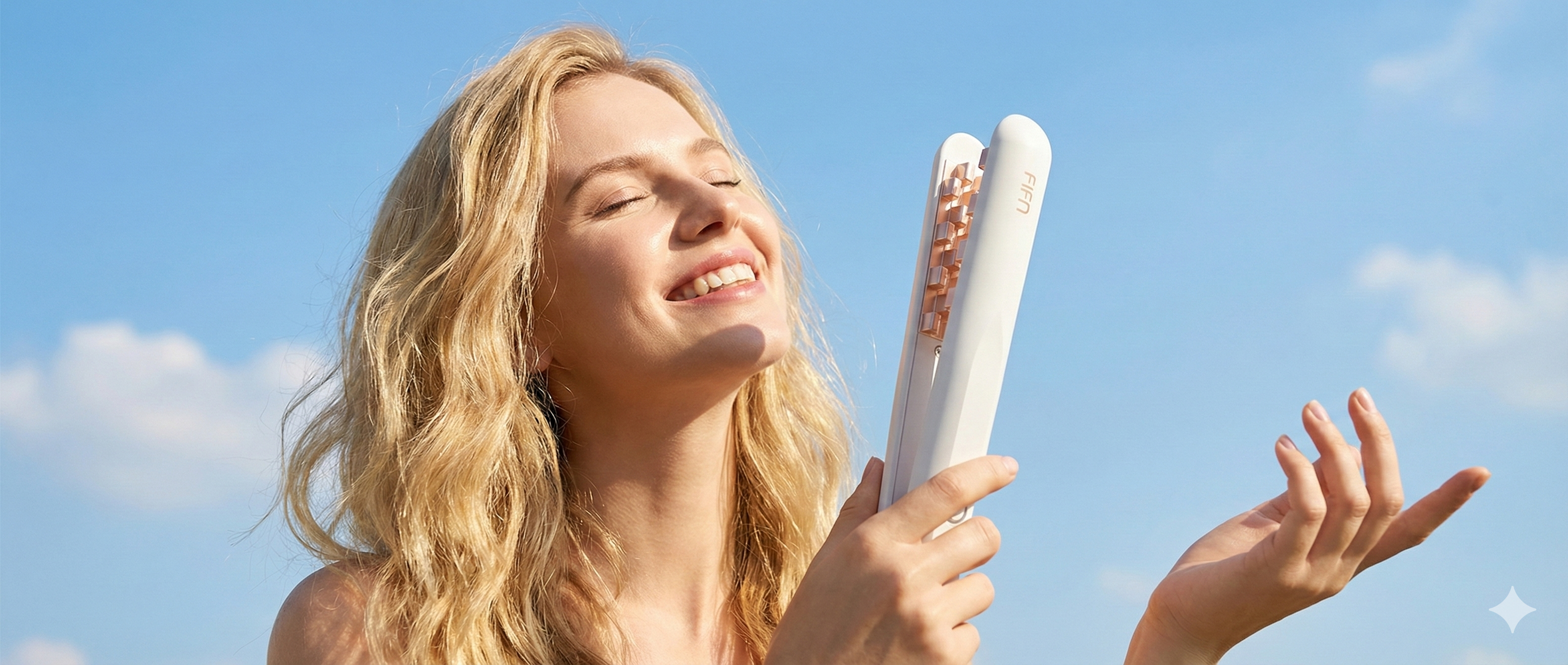 Hair Crimper Before and After: Fine Hair Results