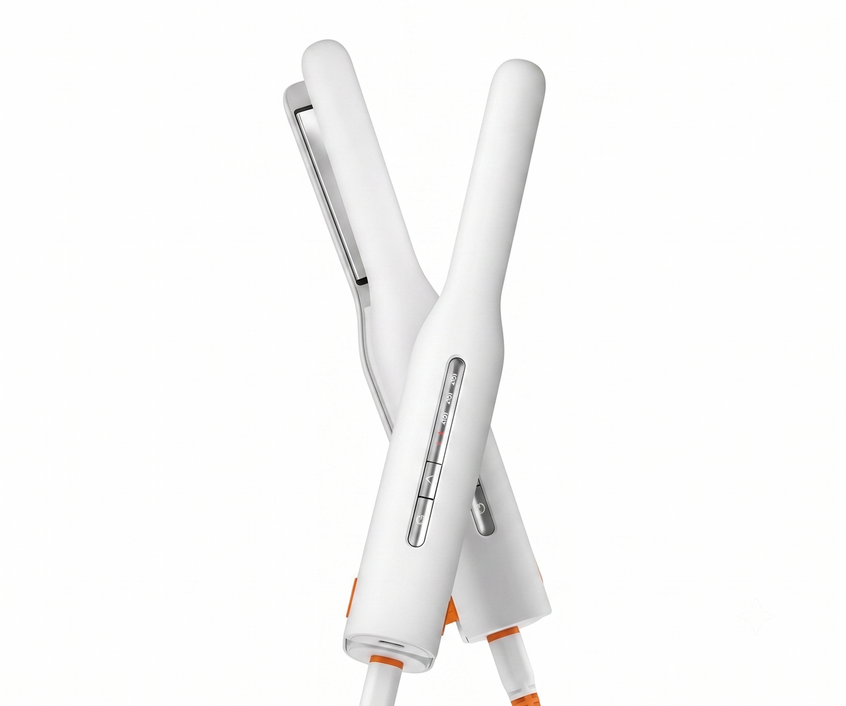 Official FIFN Z7 cordless straightener alongside the FIFN L01 crimper for a product-type comparison