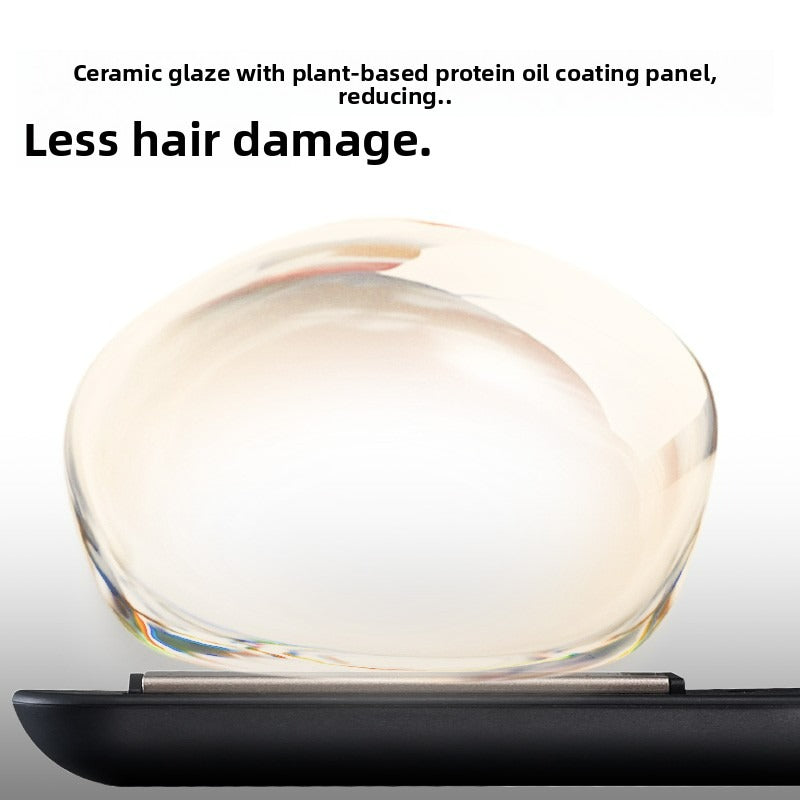 FIFN L03 compact ceramic hair crimper adjustable heat styling all hair types anti-scald