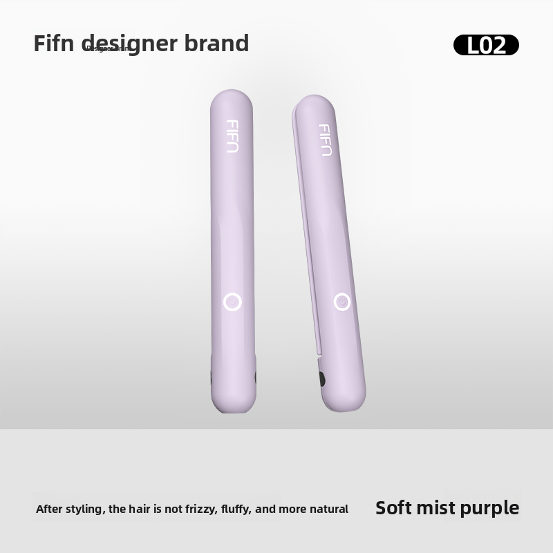 FIFN L01 Hair Crimper for man woman,Professional Ceramic Volumizing Hair Iron for Fine & Thin Hair, Anti-Scald Root Lifter for Instant Fluffy Texture & Long-Lasting Volume, Adjustable Temp