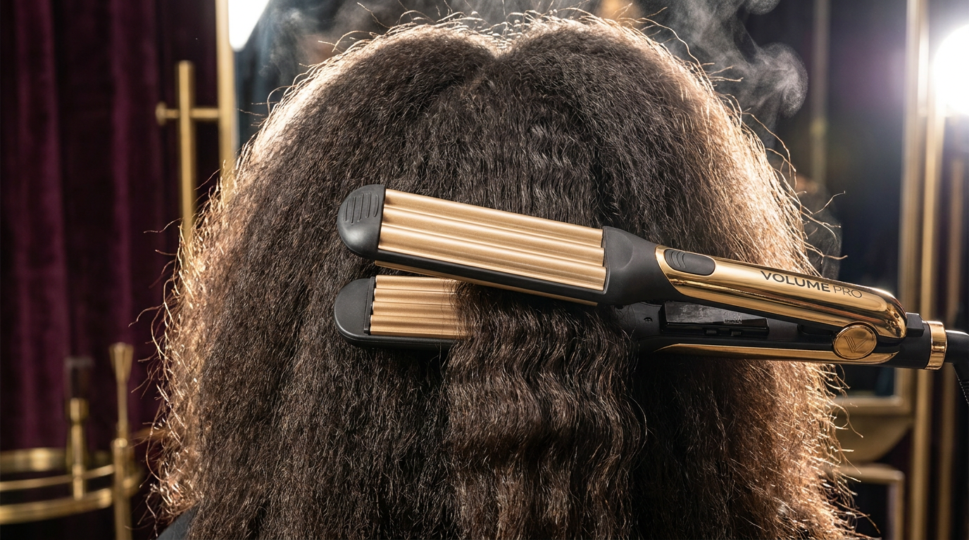 FIFN L01: Hair Crimper curling iron