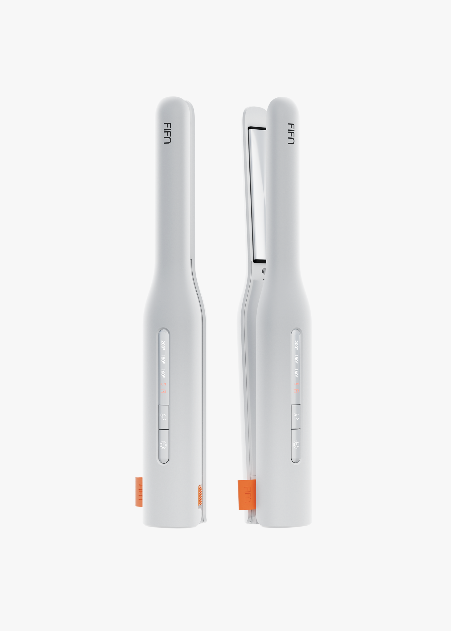 FIFN M01 Hair Straightener Curler for Men and Women, Ionic Hair Straightener for Short Hair