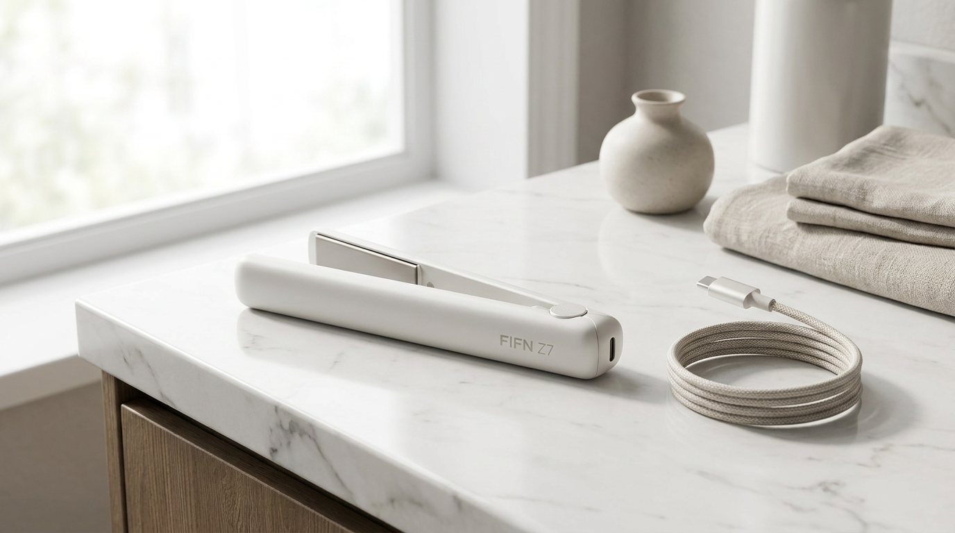 FIFN L01: Hair Crimper curling iron