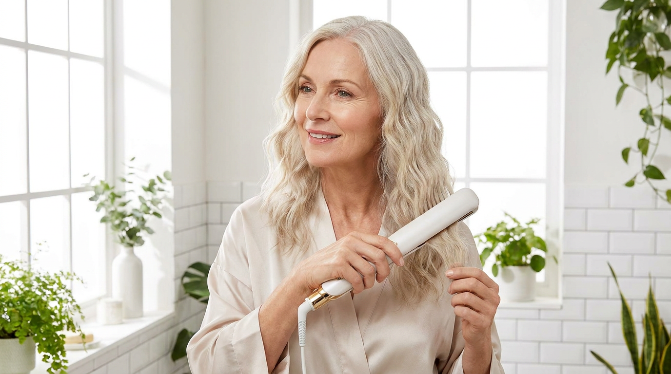 FIFN L01: Hair Crimper curling iron